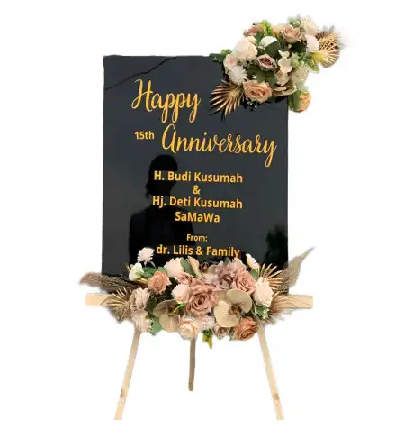 Papan Bunga Akrilik Caturtunggal