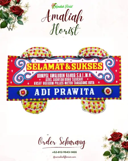 Papan Bunga Ucapan Selamat Caturtunggal